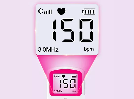 Cardiofrequenzimetro Fetale Doppler per Gravidanza